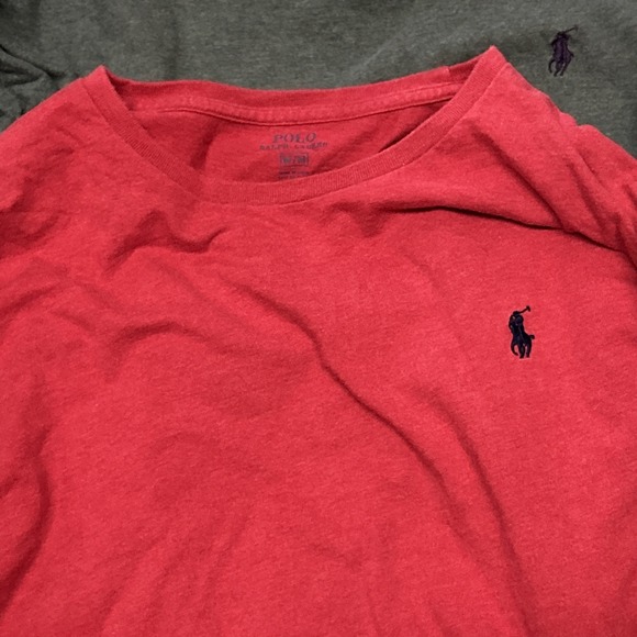 Lot Of 5 Polo Ralph Lauren Shirts Size M (bundle) 3 LS 2 SS 1 Lacoste Total 5 - Picture 2 of 5